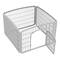 IRIS® Gray 4-Panel Pet Playpen with Door